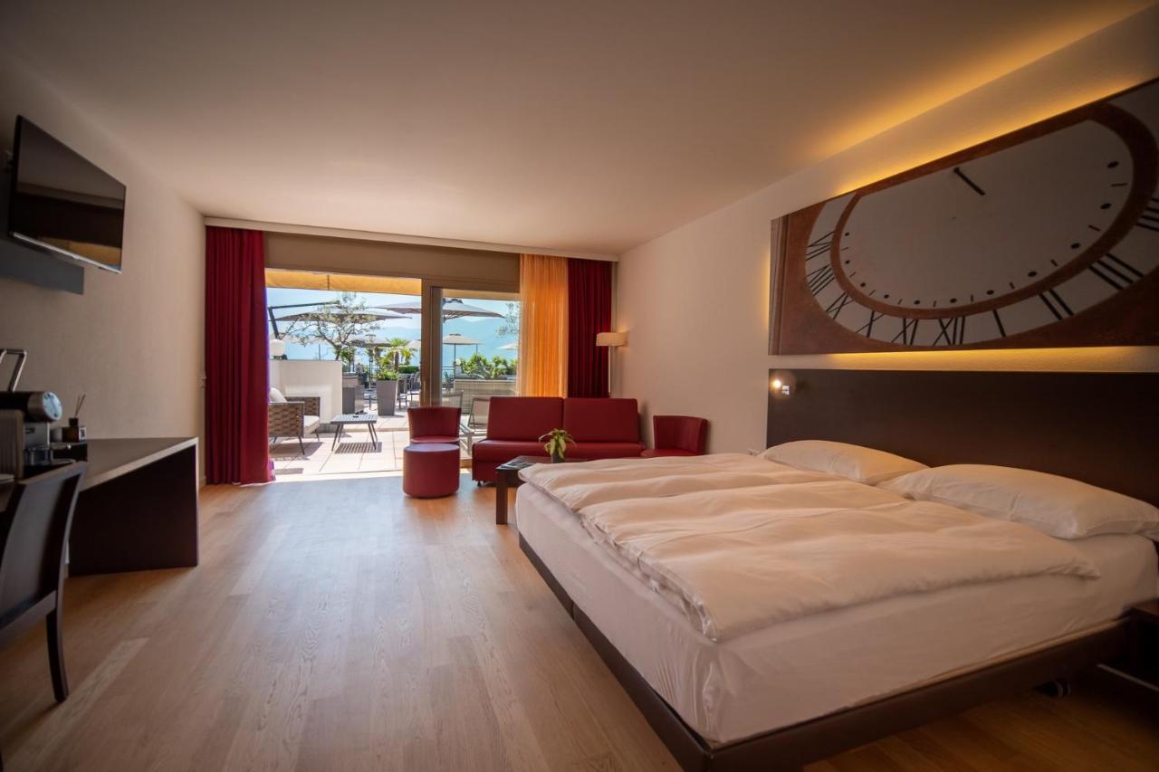 Hotel La Meridiana, Lake & Spa 아스꼬나 외부 사진